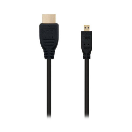 Cabo HDMI para Micro HDMI NANOCABLE 10.15.3501 Preto 80 cm