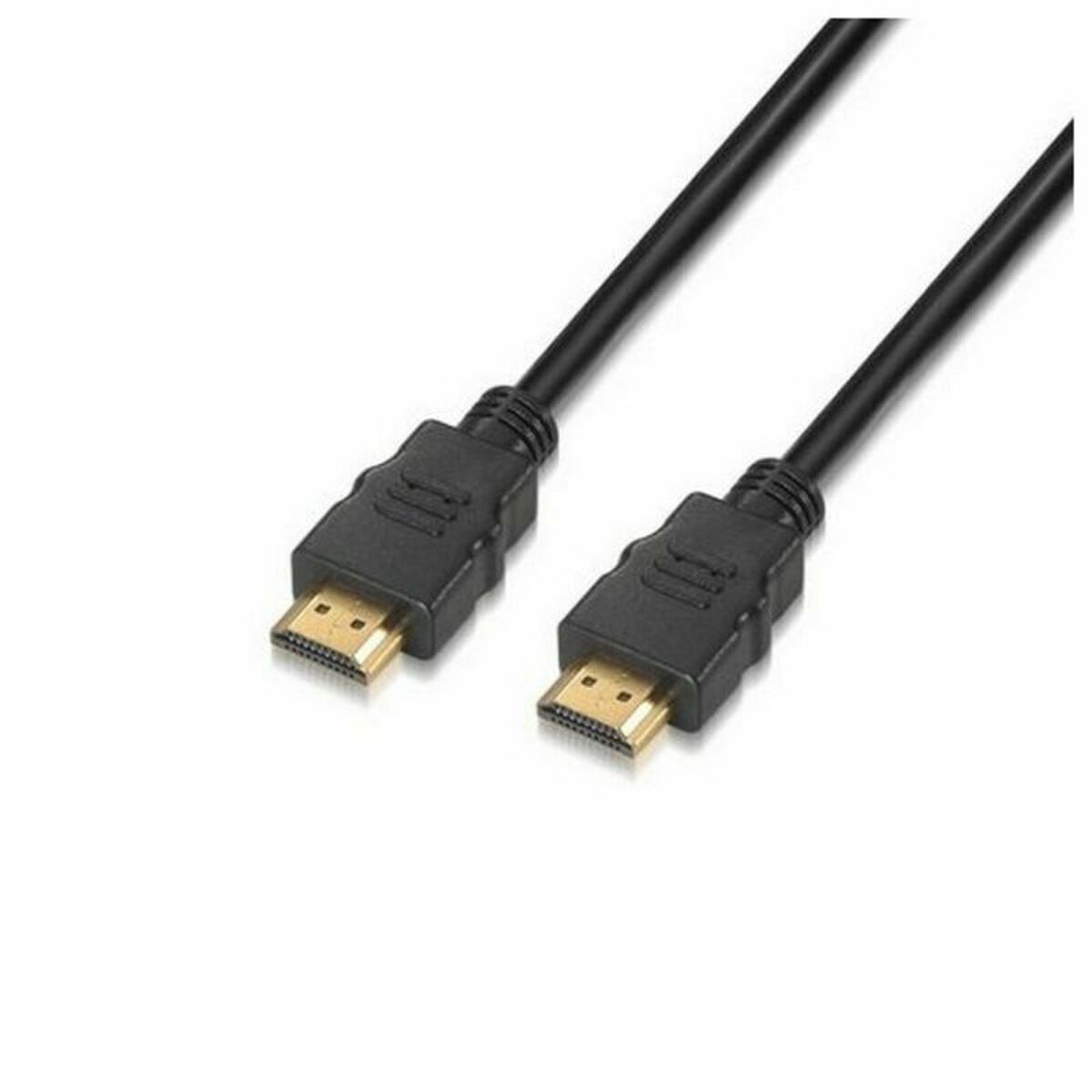 Cabo HDMI NANOCABLE 10.15.3600 V2.0 4K 0,5 m Preto 50 cm