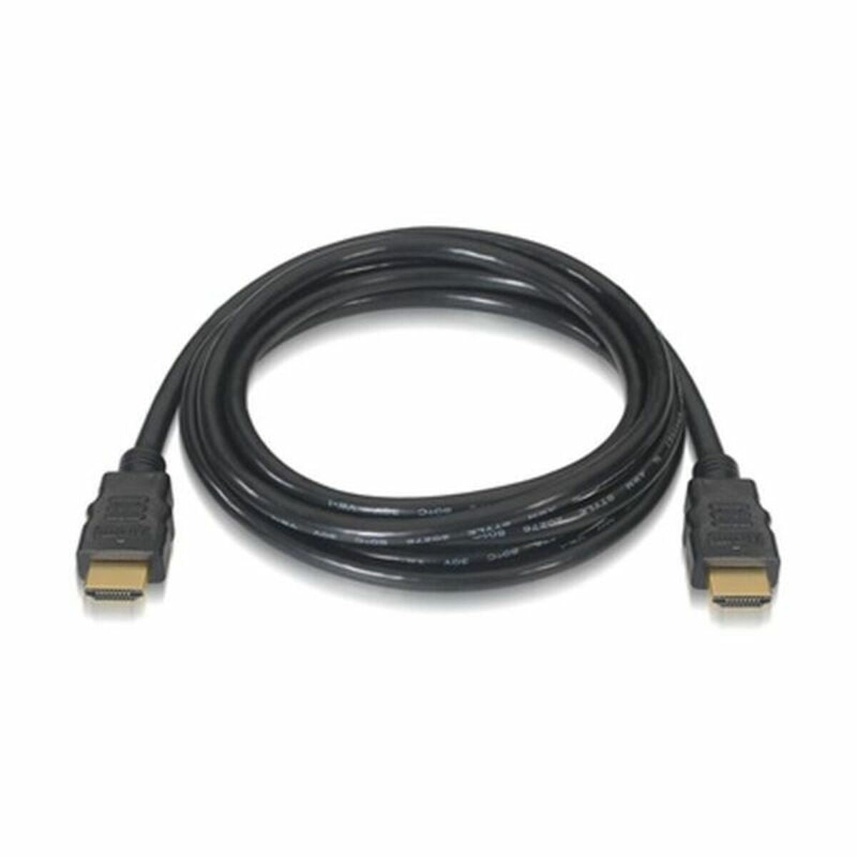 Cabo HDMI com Ethernet NANOCABLE HDMI V2.0, 3m 3 m Preto 3 m