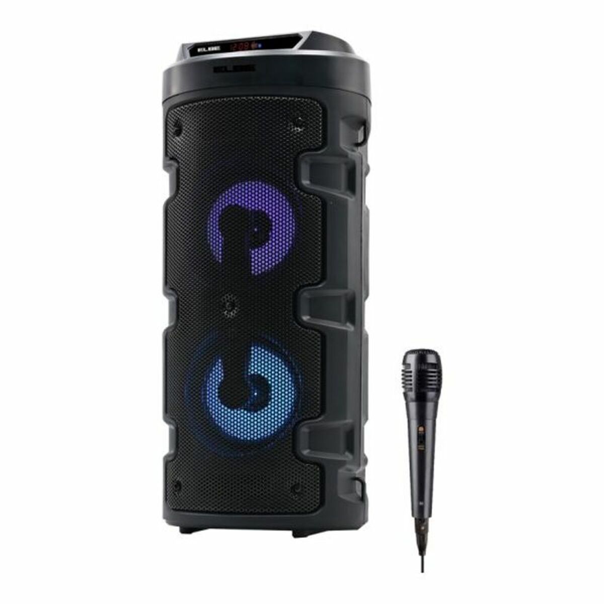 Altifalante Bluetooth com microfone para karaoke ELBE ALT-88 10W Preto