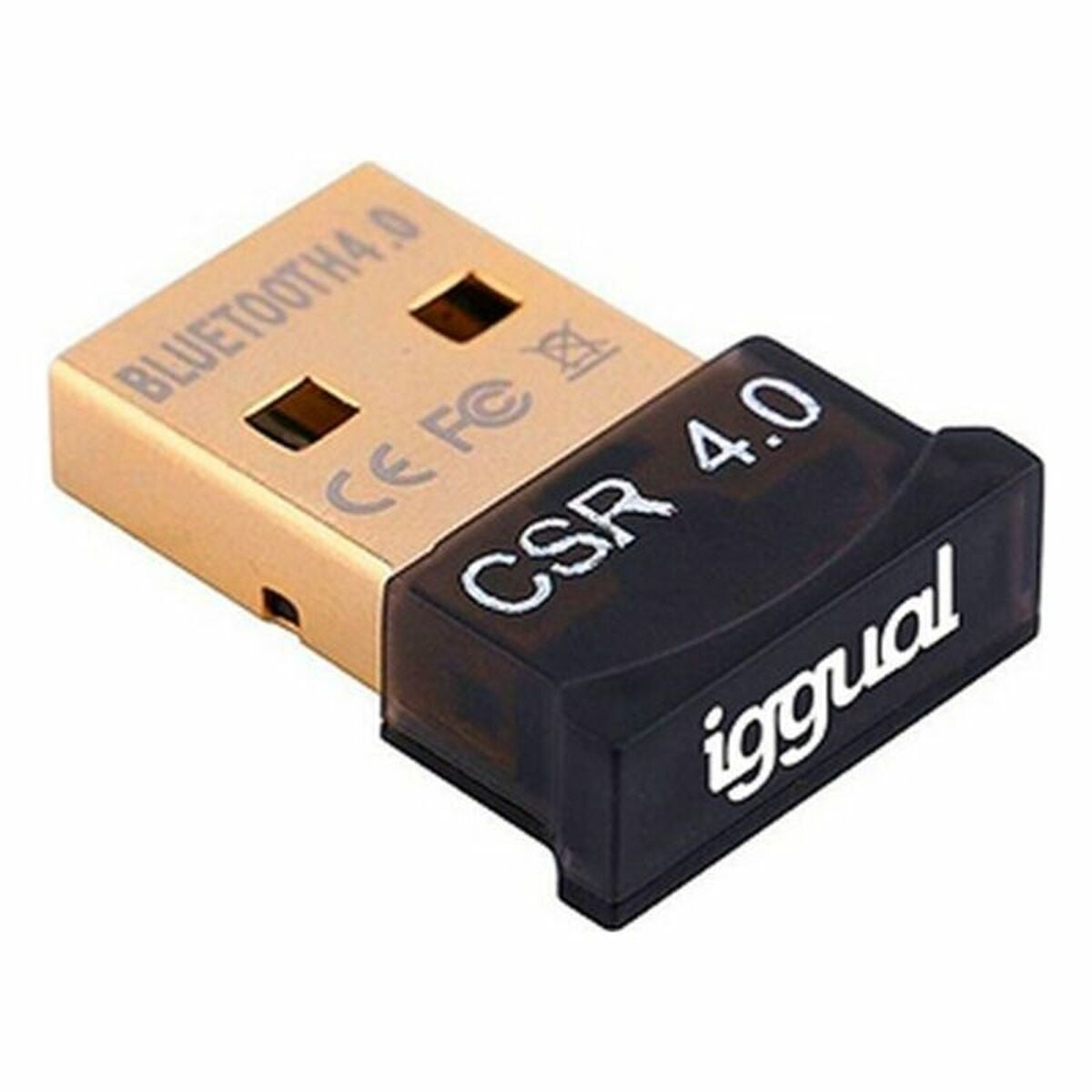 Adaptador Bluetooth 4.0 iggual 2.4 GHz (1 Unidade)