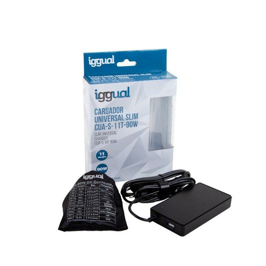 Carregador para Portátil iggual IGG318065 90 W