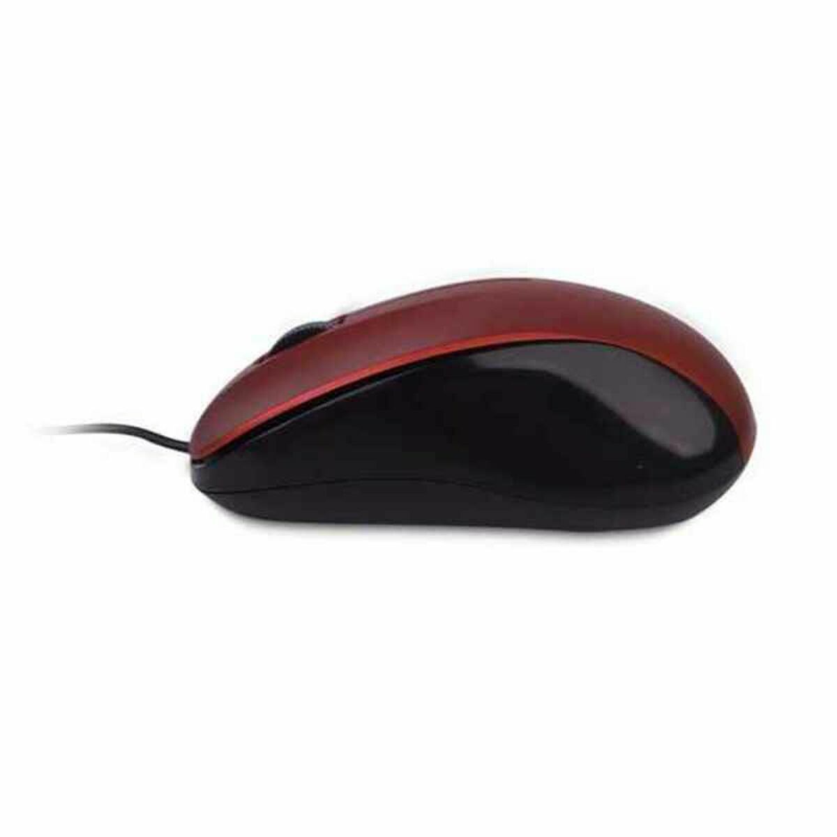 Rato Ótico NGS NGS-MOUSE-1092 Vermelho 1200 DPI