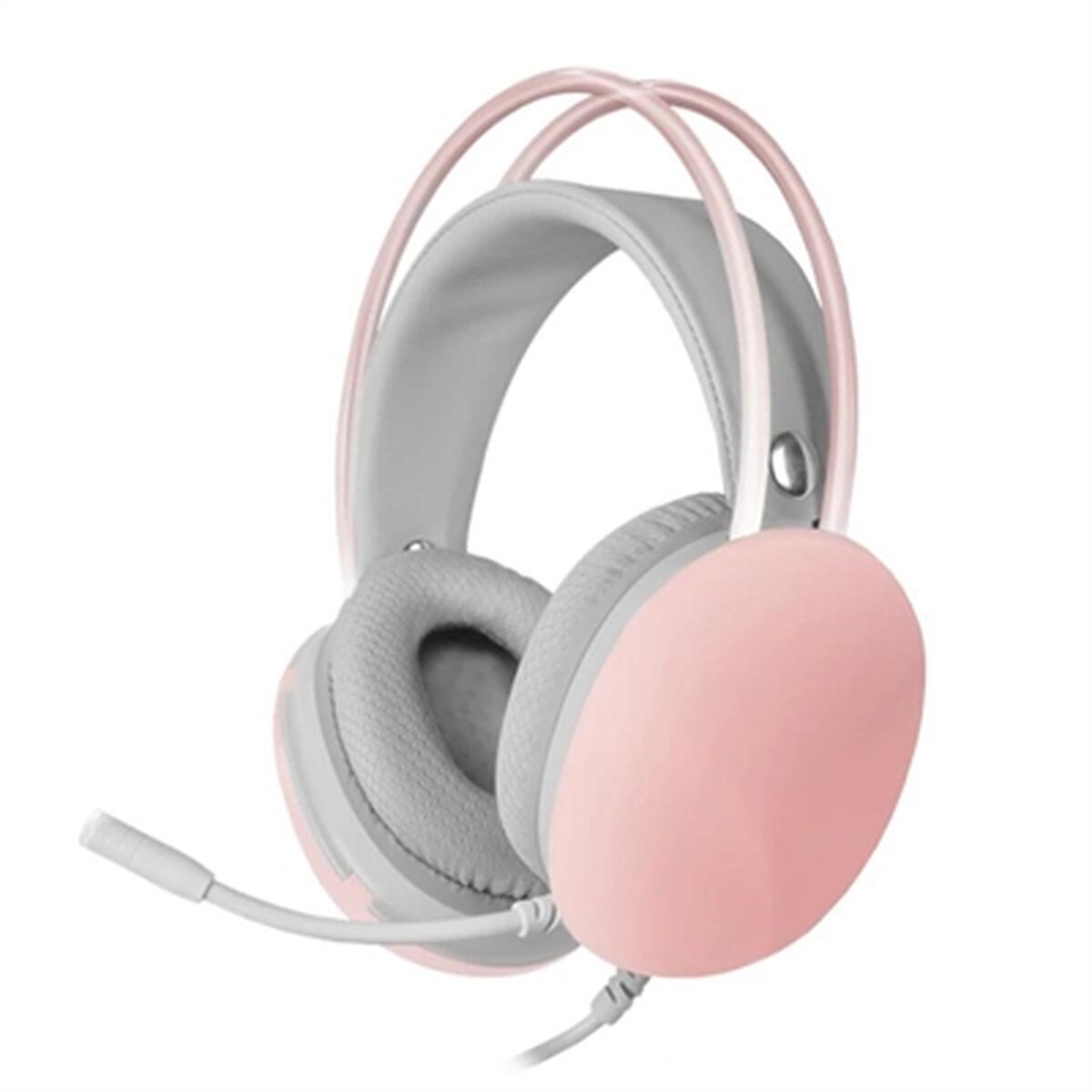 Auriculares com microfone Mars Gaming MH-GLOW Cor de Rosa RGB