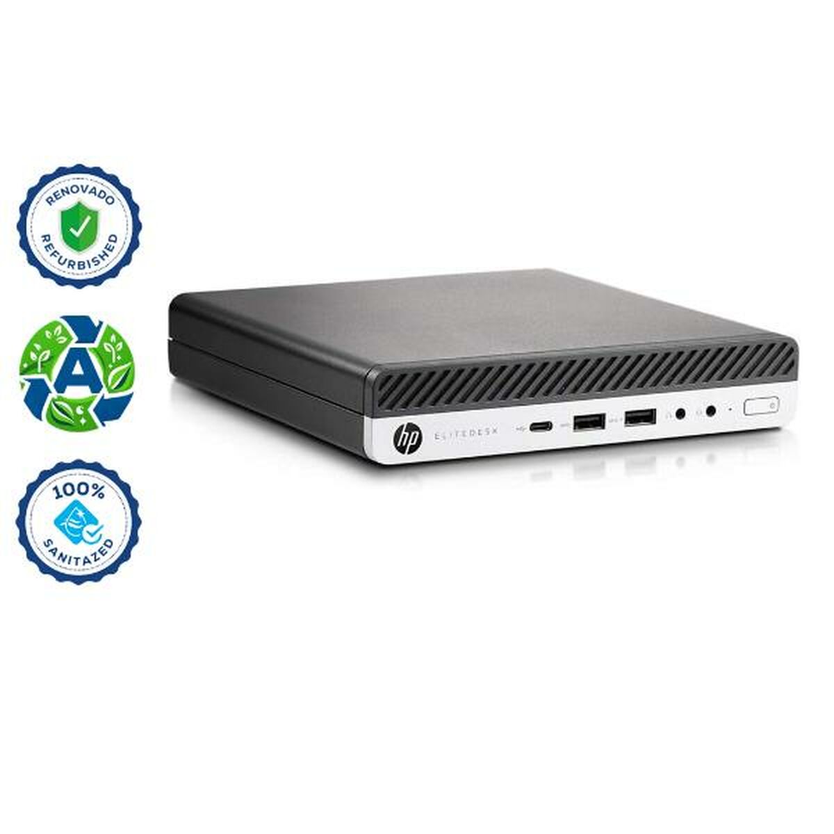 Mini PC HP 800G3 Intel Core i5-7500T 8 GB RAM 256 GB SSD (Recondicionado A)