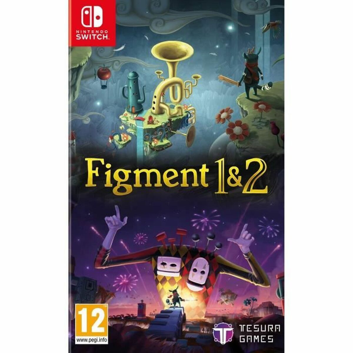 Videojogo para Switch Nintendo Figment 1 & 2 (FR)