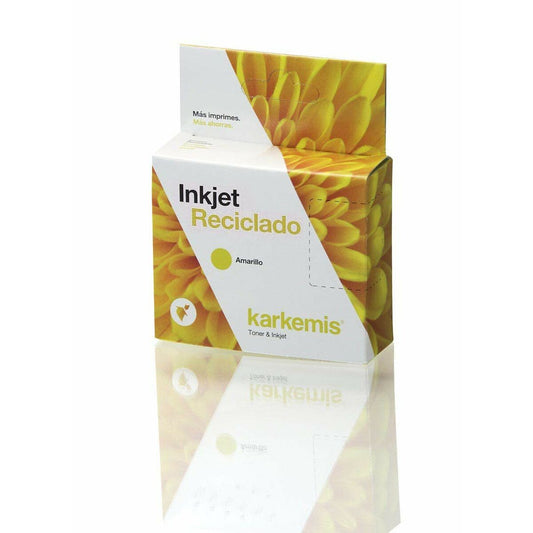 Cartucho de tinta reciclado Karkemis T1814 Amarelo