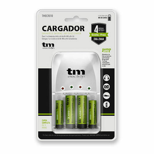 Carregador de pilhas TM Electron R03/R6