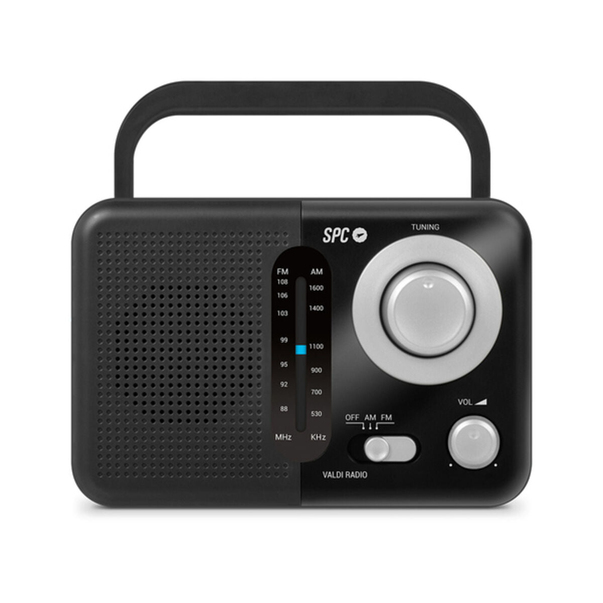 Rádio SPC 4590N AM/FM 0,8W NEGRO Preto