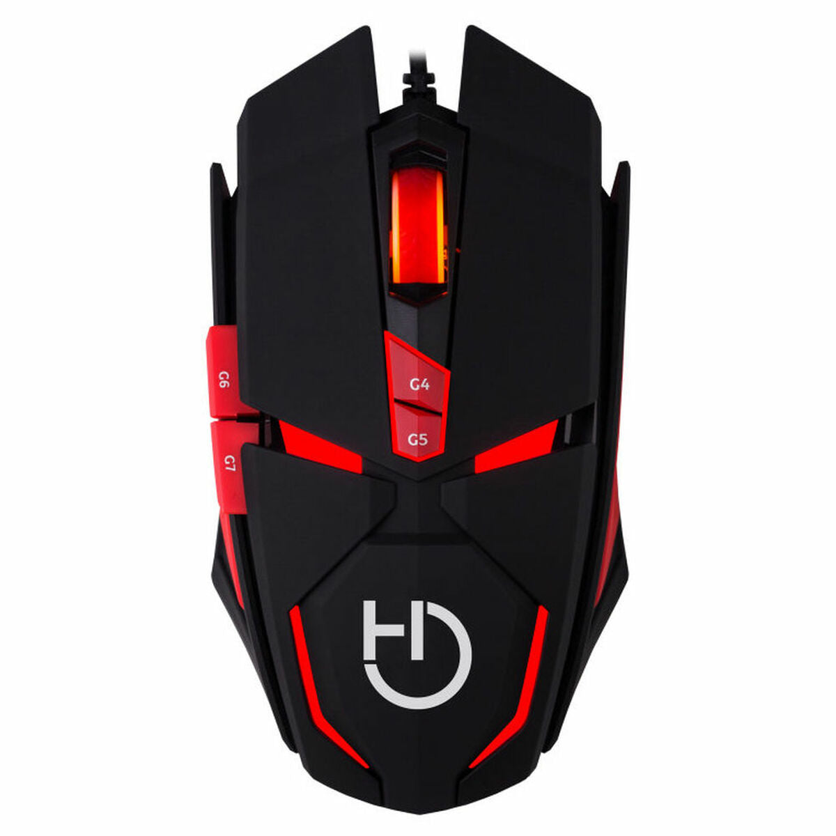 Rato Gaming Hiditec MICRURUS 8100 dpi Vermelho