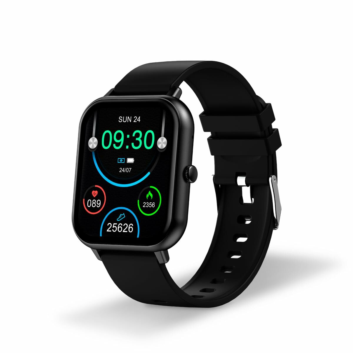 Smartwatch DCU CURVED GLASS PRO 1,83" Preto