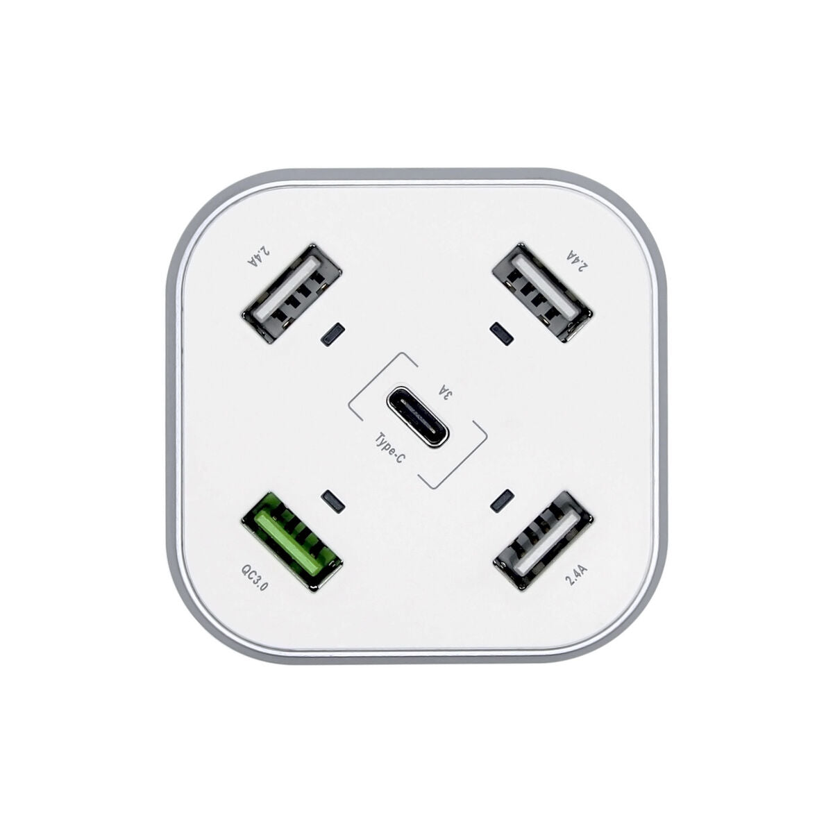 Carregador Usb Aisens ASCH-5PQC-W Branco (1 Unidade)