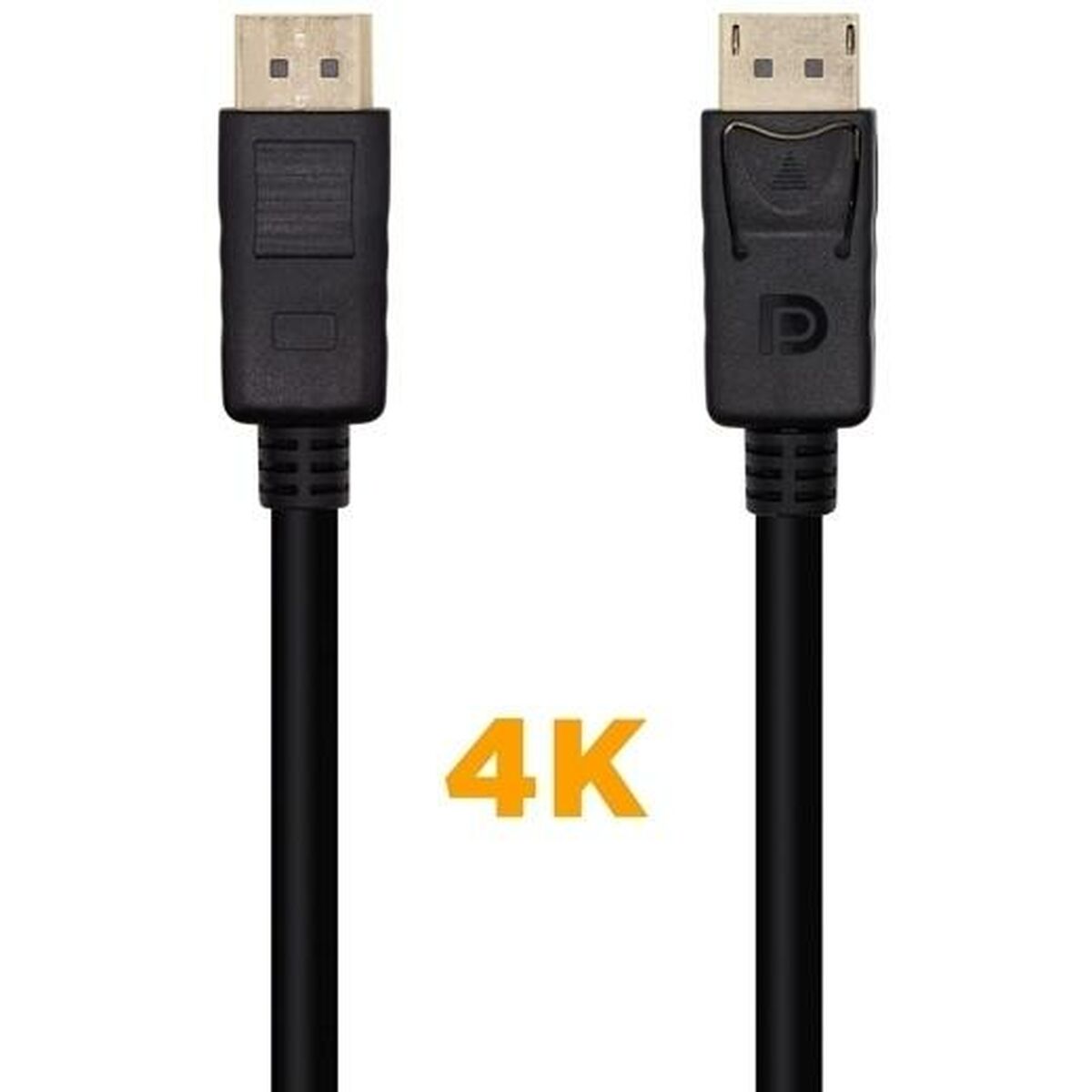 Cabo DisplayPort Aisens A124-0548 Preto 50 cm