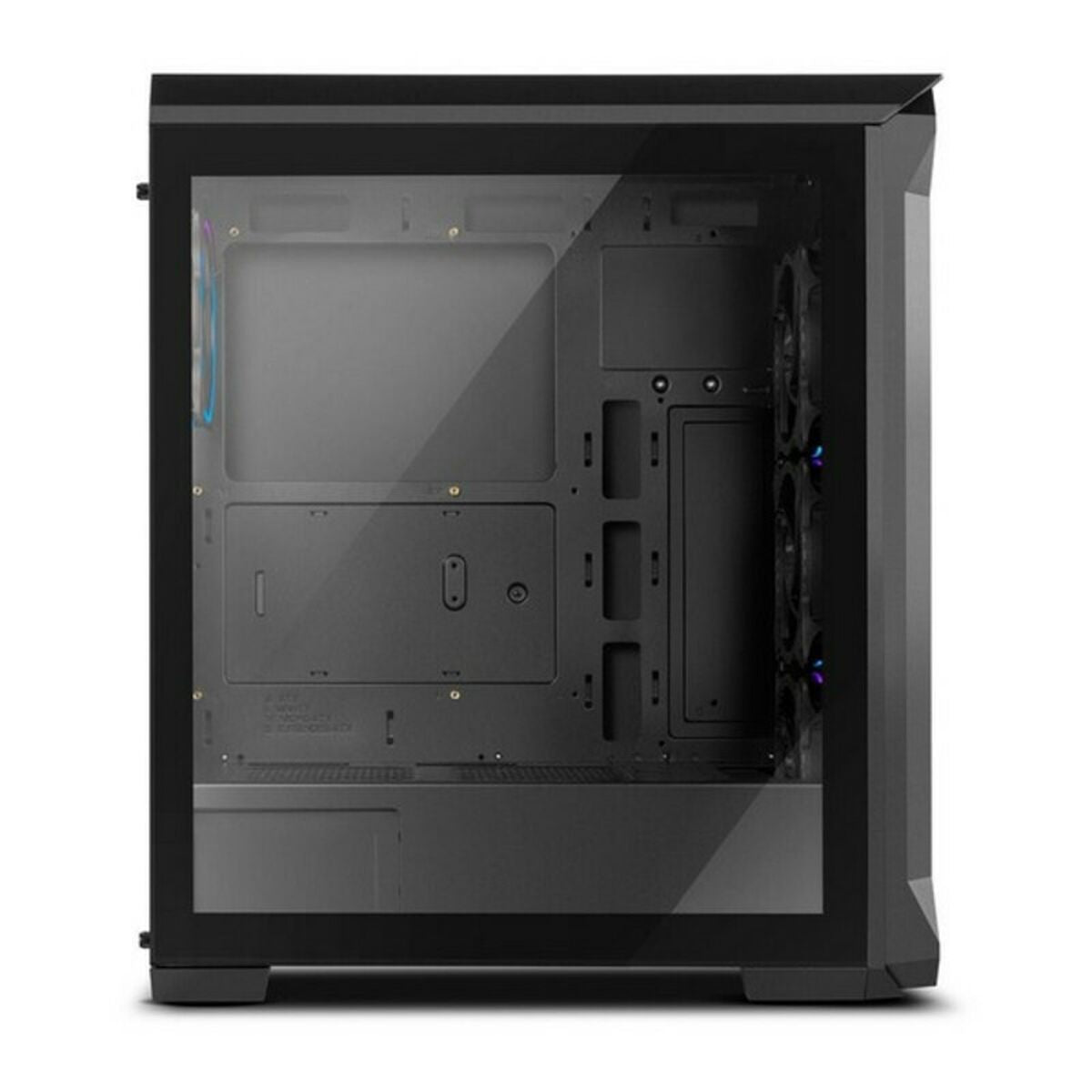 Caixa Semitorre Micro ATX / Mini ITX / ATX Nox 8436587970375 RGB Ø 12 cm Preto