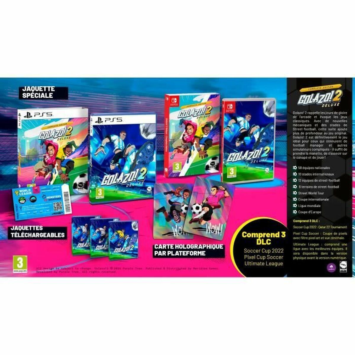 Videojogo para Switch Microids Golazo 2 Deluxe! (FR)