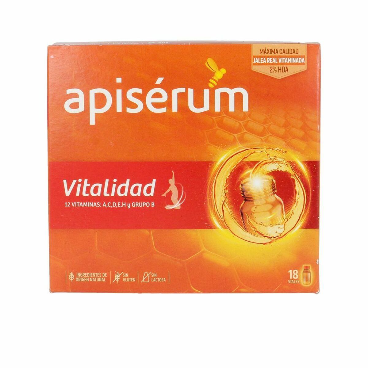 Complemento Alimentar Apiserum Vitalidad 18 Unidades