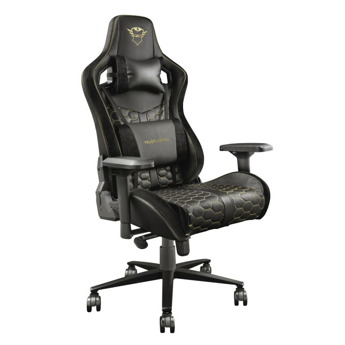 Cadeira de Gaming Trust GXT 712 Resto Pro Amarelo Preto Preto/Amarelo