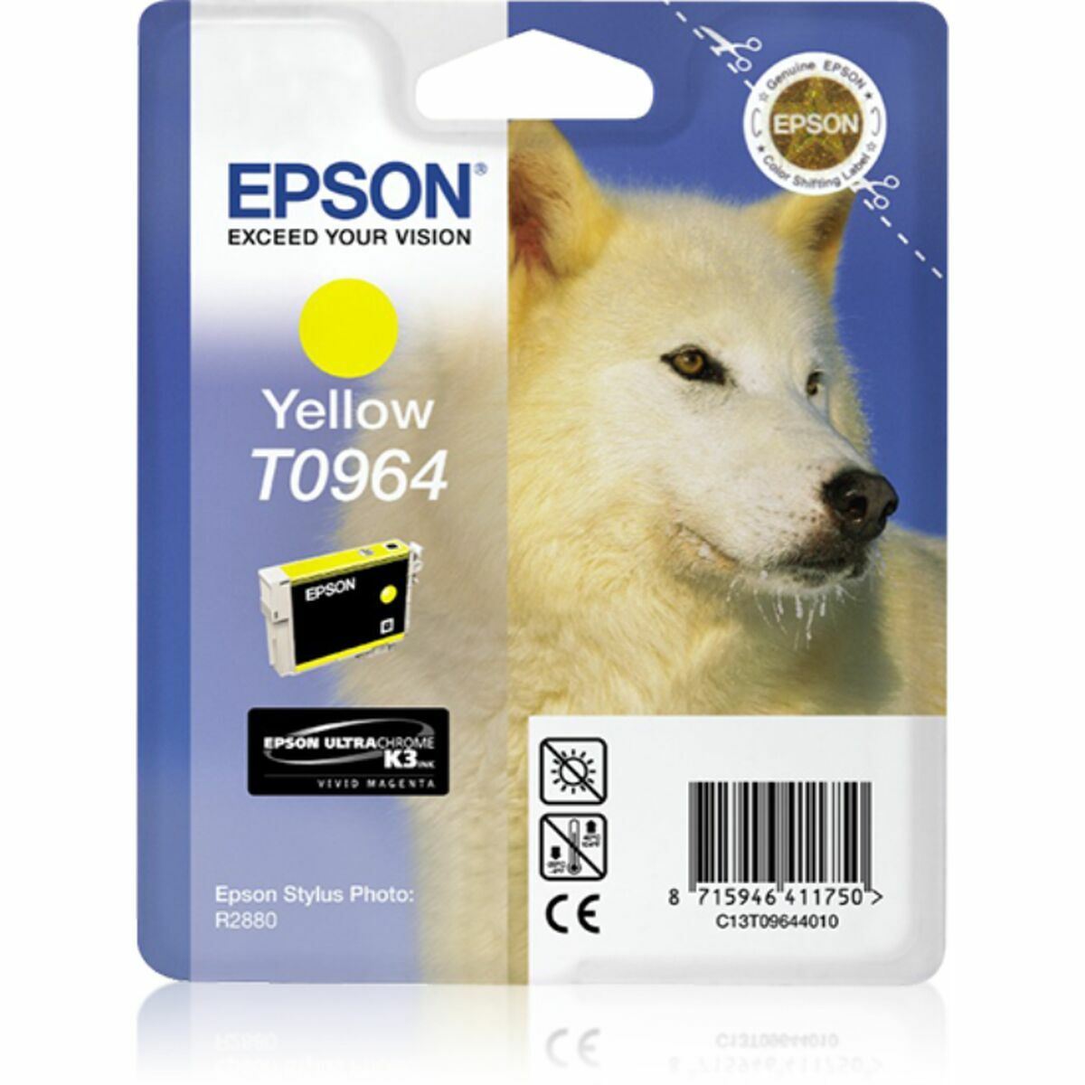 Tinteiro de Tinta Original Epson R2880 Amarelo