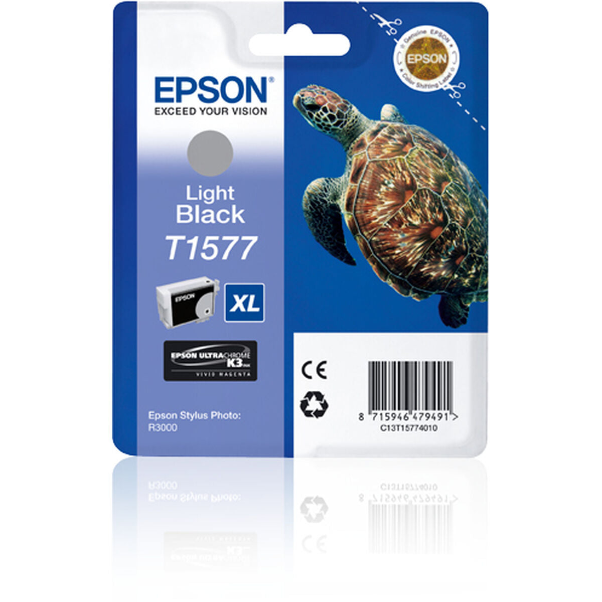 Tinteiro de Tinta Original Epson Stylus Photo R3000 Preto Cinzento