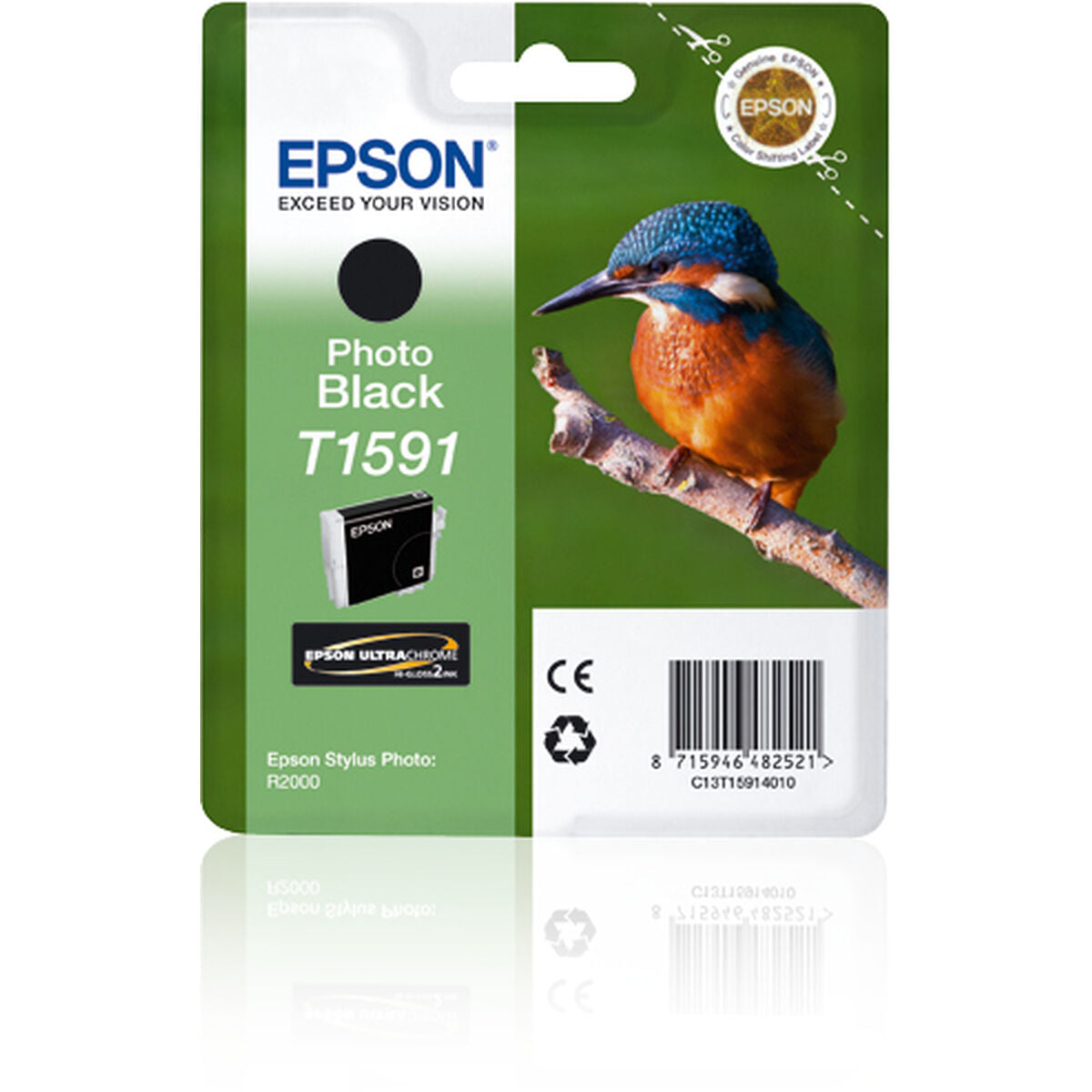 Tinteiro de Tinta Original Epson C13T15914010 Preto