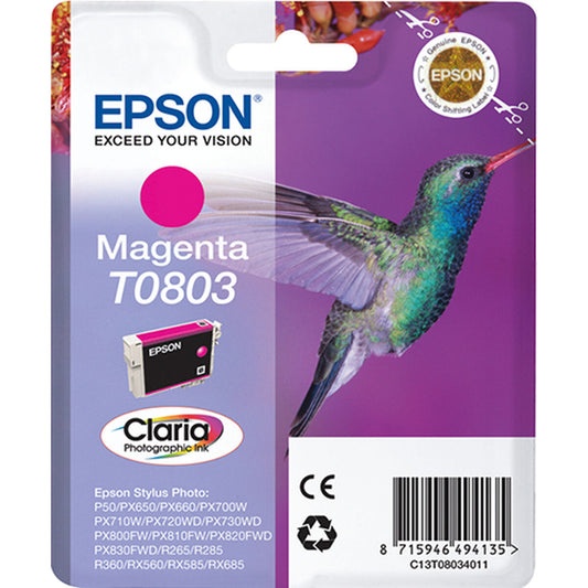 Tinteiro de Tinta Original Epson C13T24384510 Stylus Photo R360 Magenta