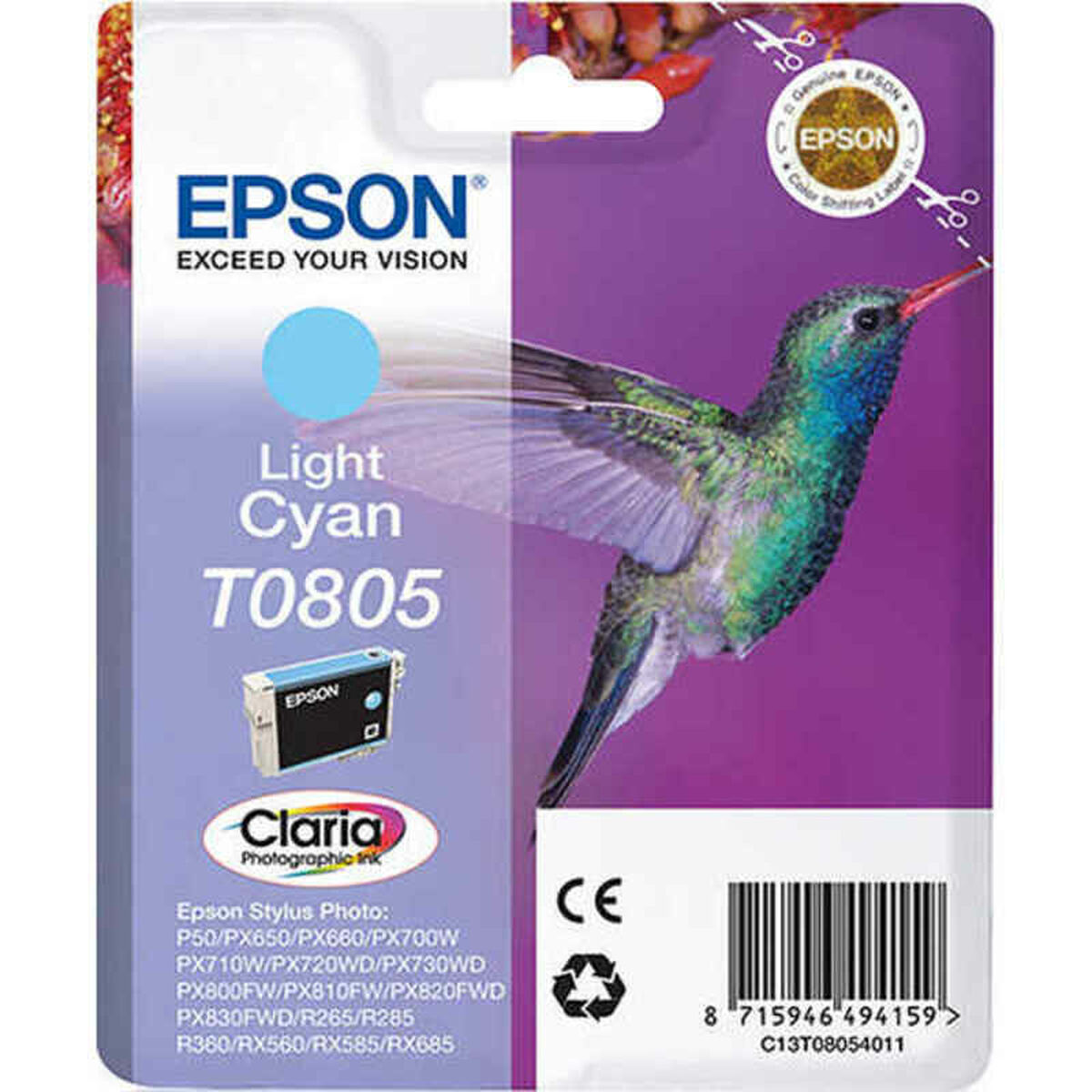 Tinteiro de Tinta Original Epson C13T26164010 Ciano