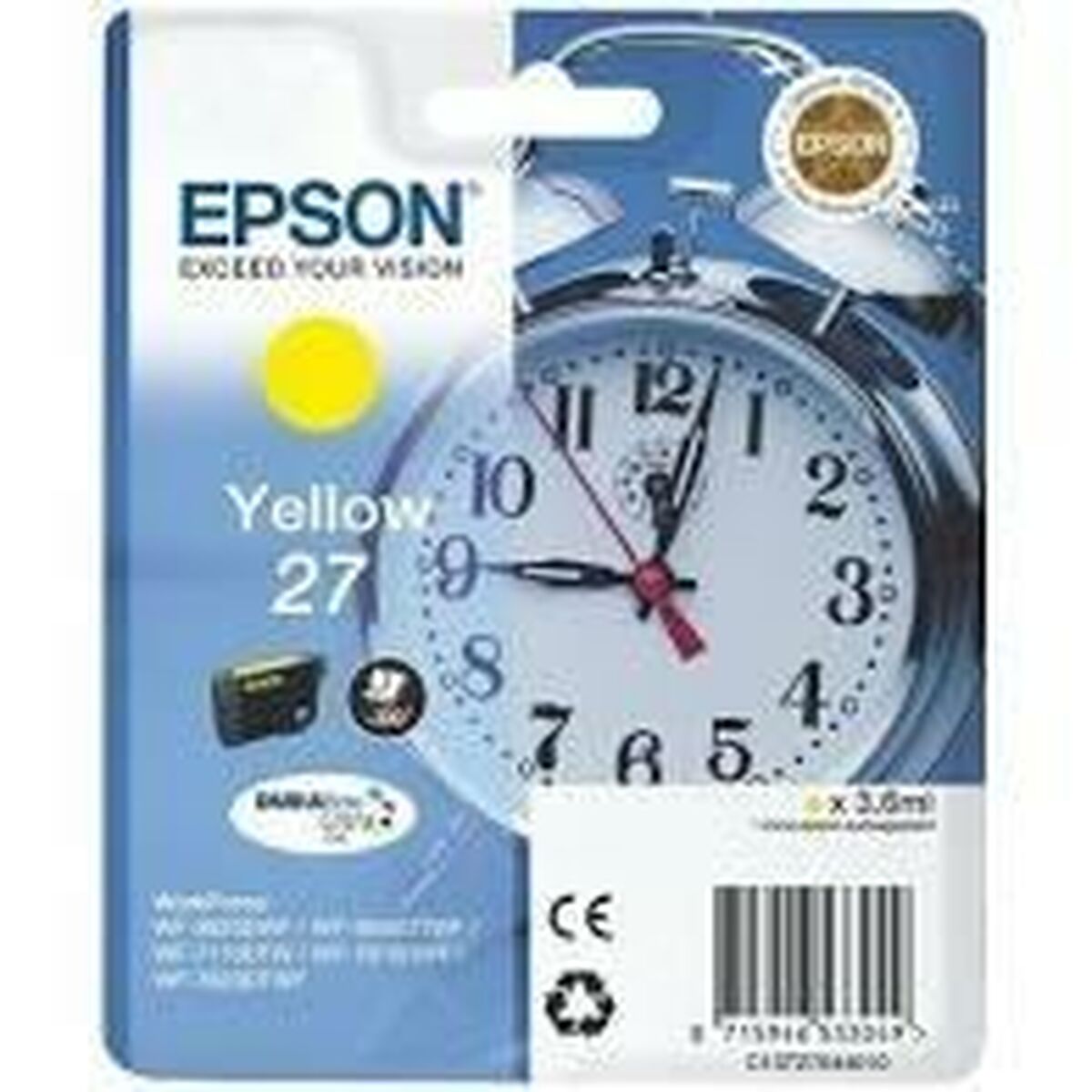 Tinteiro de Tinta Original Epson 235M214 Amarelo