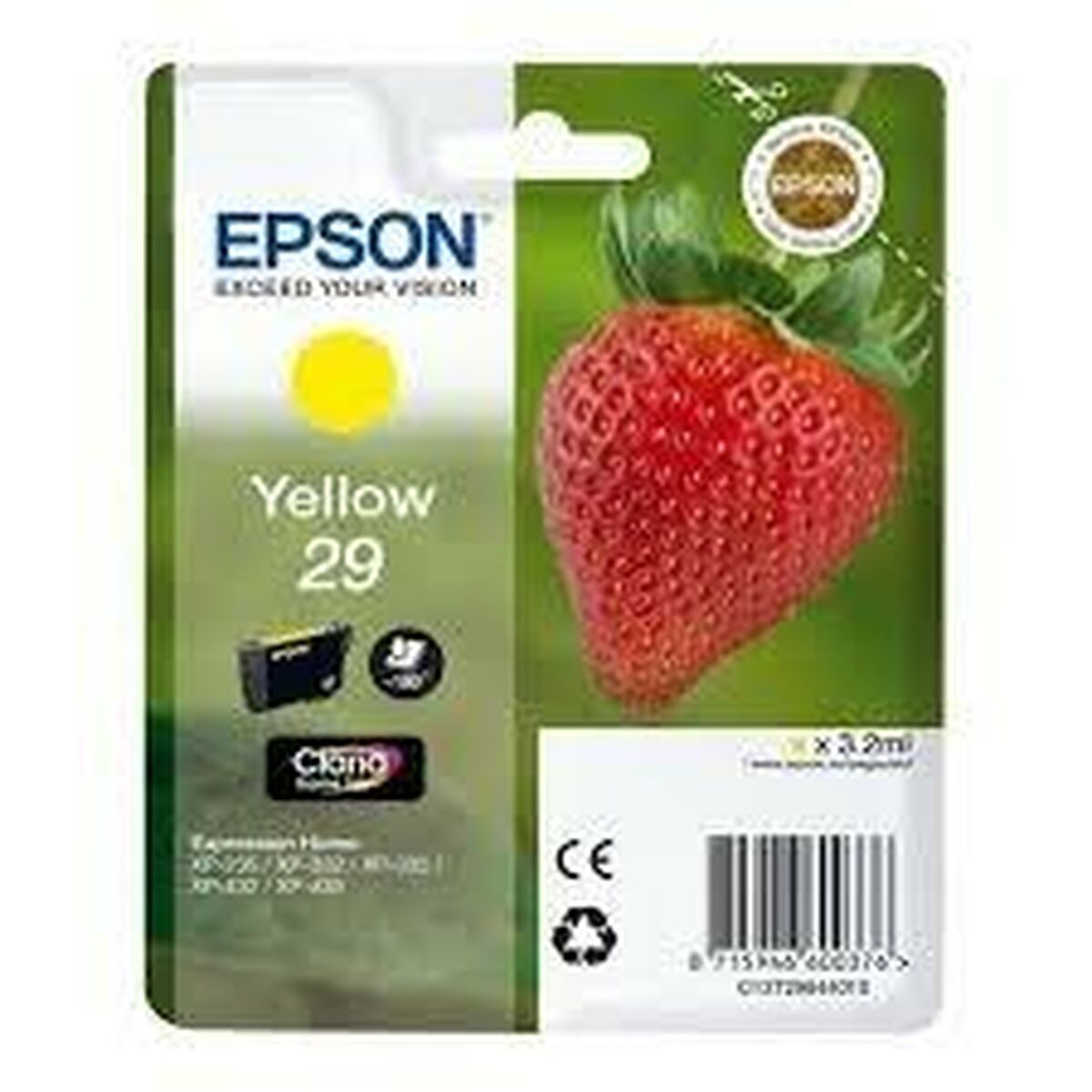 Tinteiro de Tinta Original Epson 235M145 Amarelo