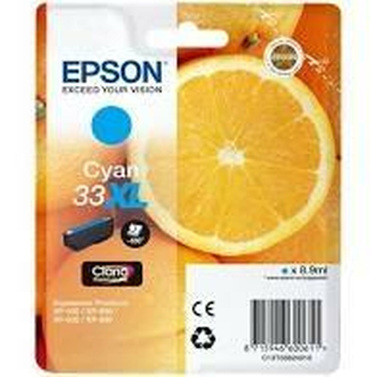 Tinteiro de Tinta Original Epson 235M302 Ciano