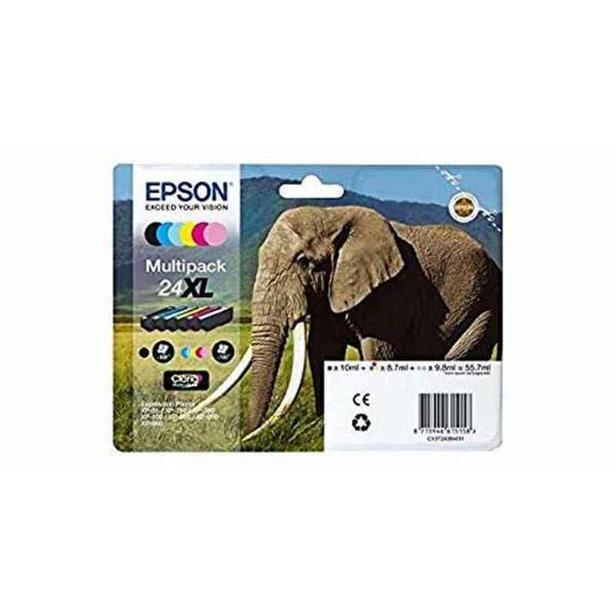 Tinteiro de Tinta Original Epson C13T15764010 24 XL