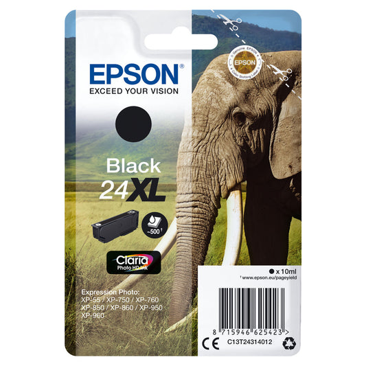 Tinteiro de Tinta Original Epson C13T24314012 Preto