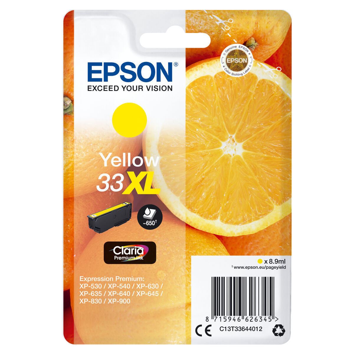 Tinteiro de Tinta Original Epson 235M248 Amarelo