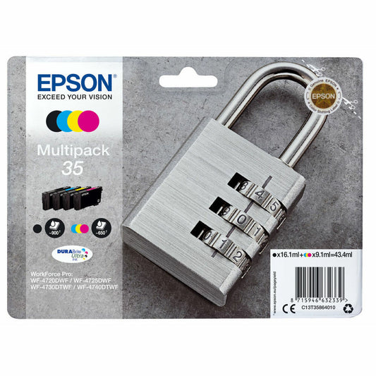 Tinteiro de Tinta Original Epson C13T35864010 Multicolor