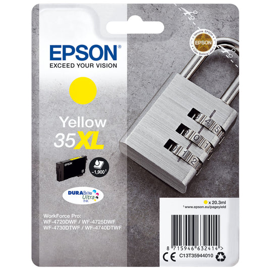 Tinteiro de Tinta Original Epson C13T35944010 Amarelo