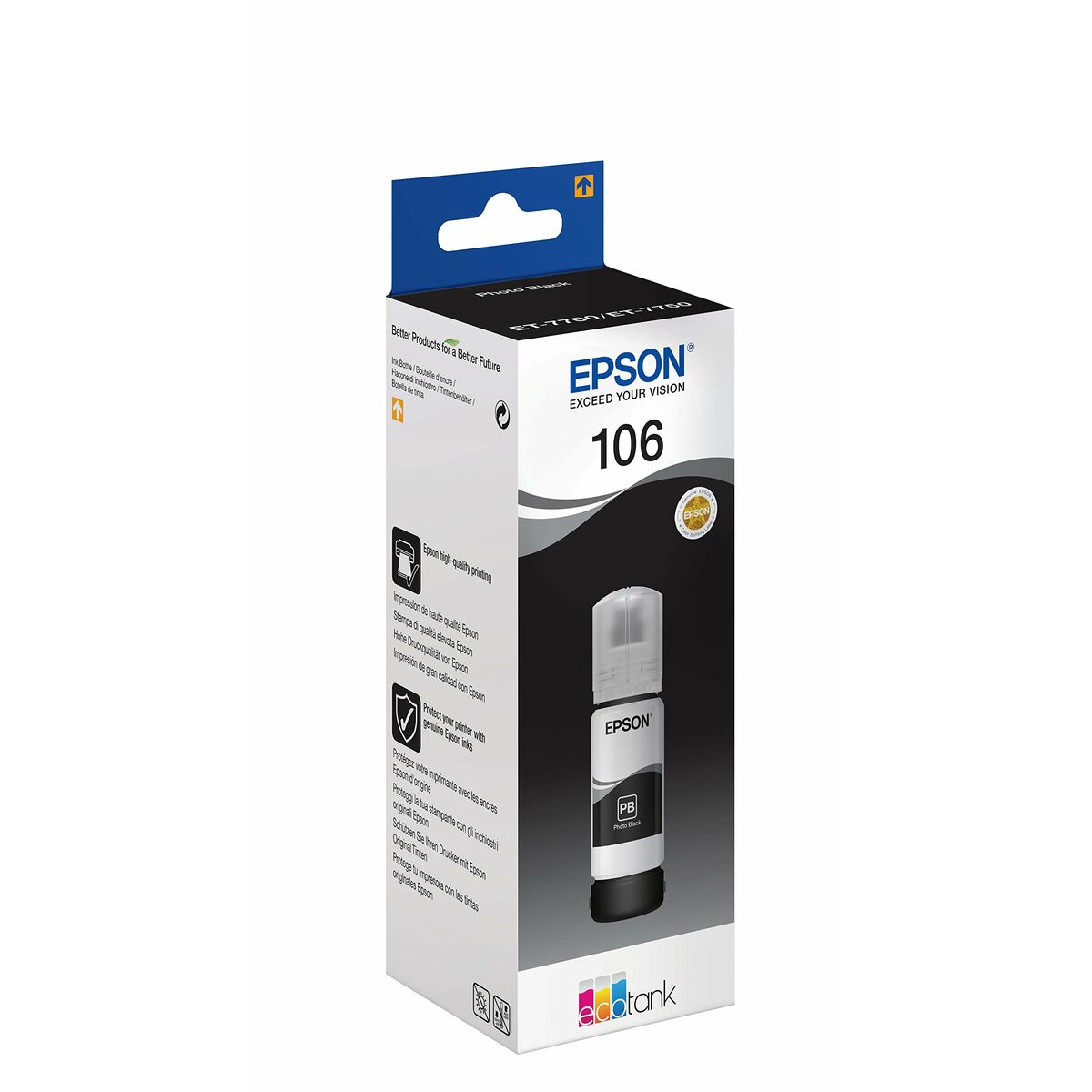 Tinta para Recarregar Cartuchos Epson S0227127 70 ml Preto