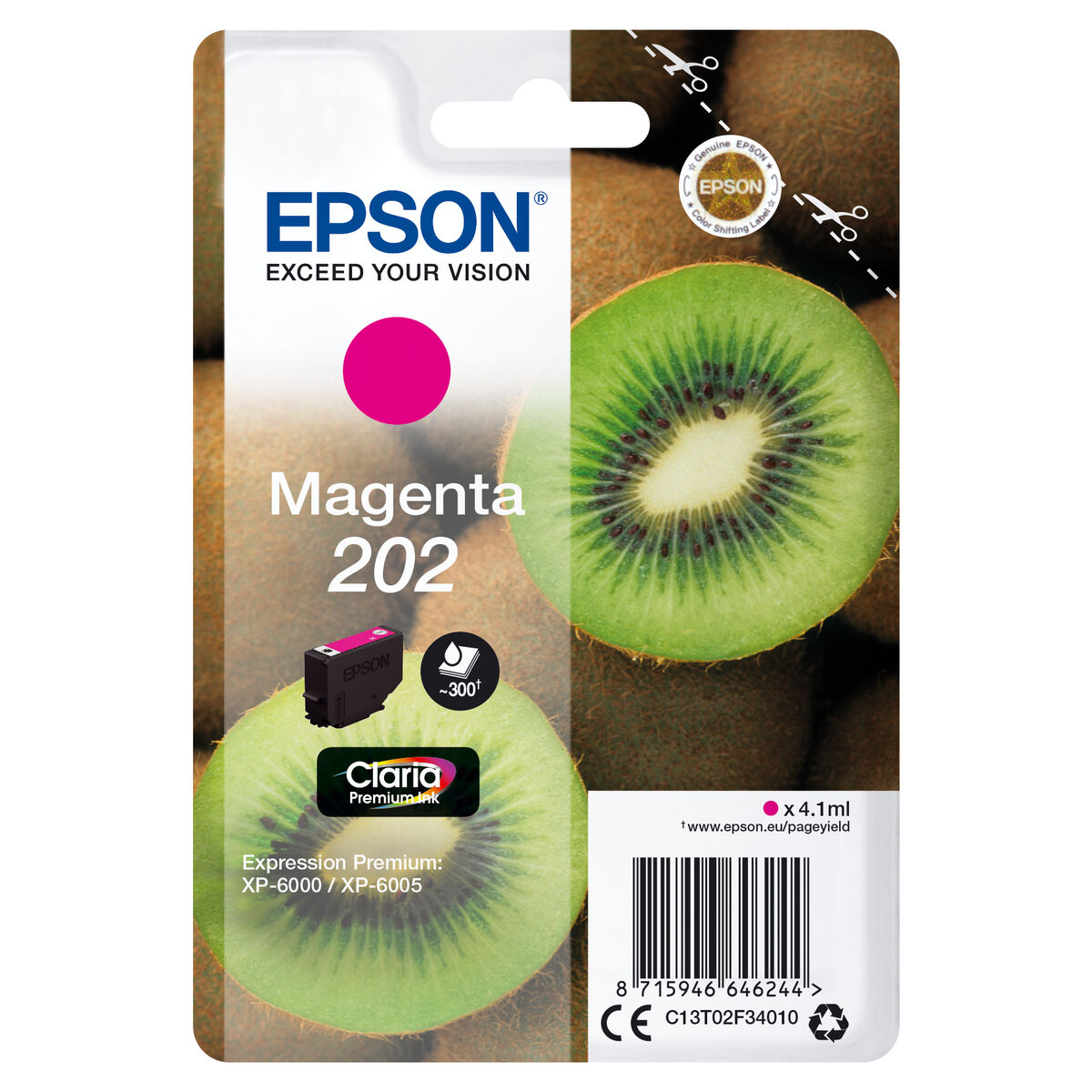 Tinteiro de Tinta Original Epson EP64624 (4,1 ml) Magenta