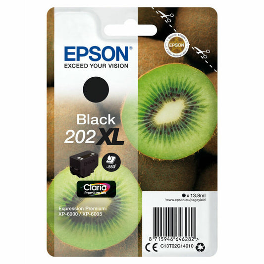 Tinteiro de Tinta Original Epson C13T02G14010 Preto