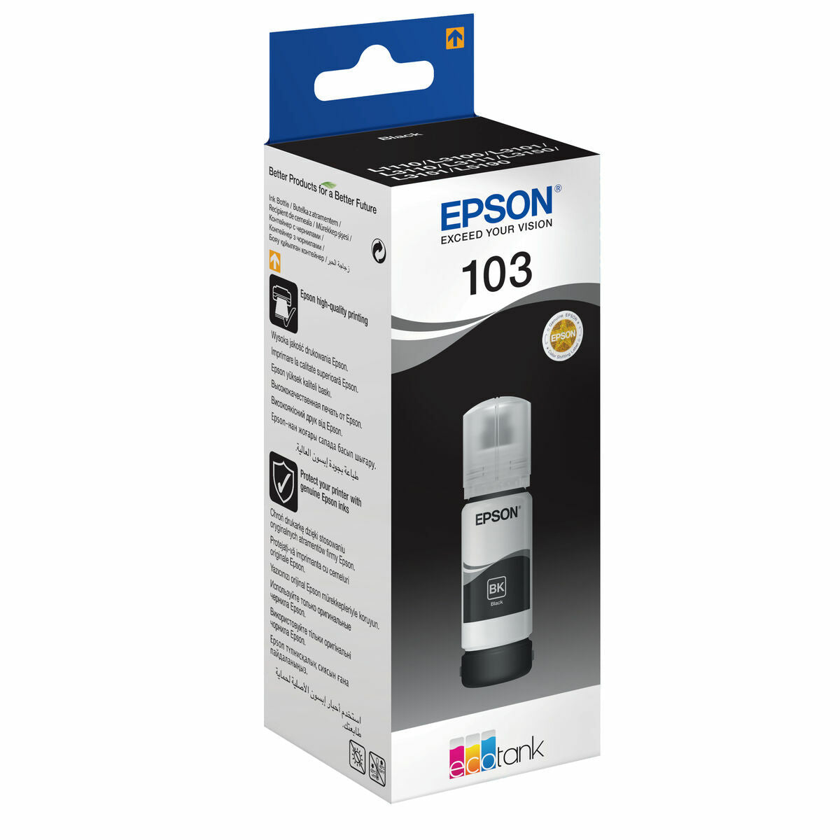 Tinta de recarga Epson 103 Preto 70 ml