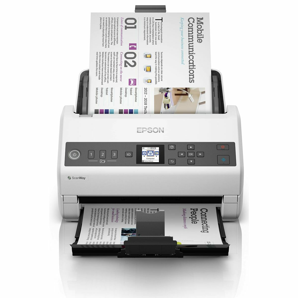 Scanner Dupla Face Epson WorkForce DS-730N