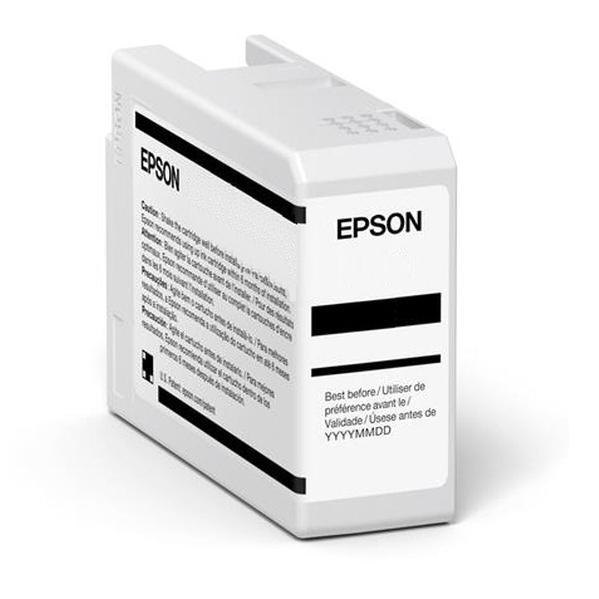 Tinteiro de Tinta Original Epson C13T47A800 Preto Preto mate