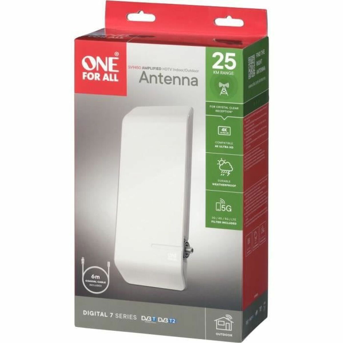 Antena de TV One For All SV 9450 5G