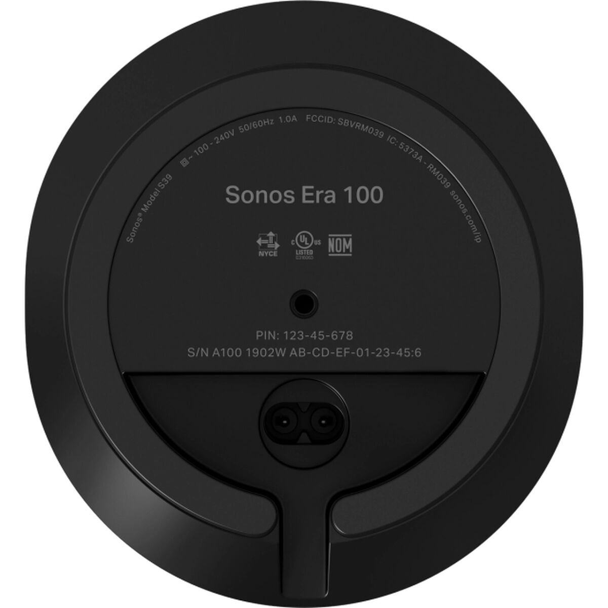 Altifalante Bluetooth Portátil Sonos SNS-E10G1EU1BLK Preto