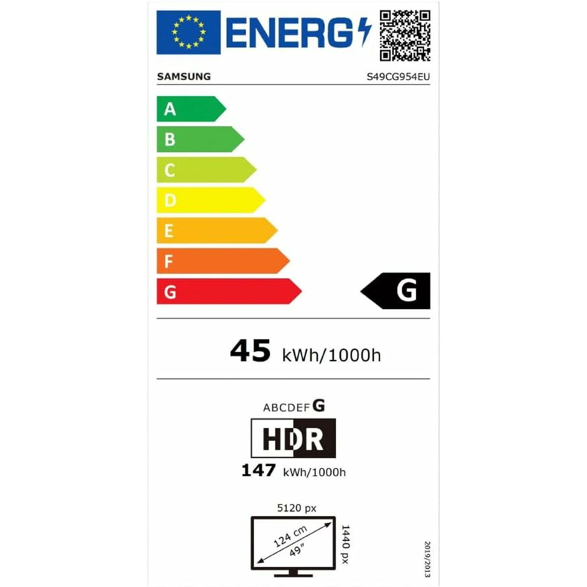 Monitor Samsung LS49CG954EUXEN 240 Hz