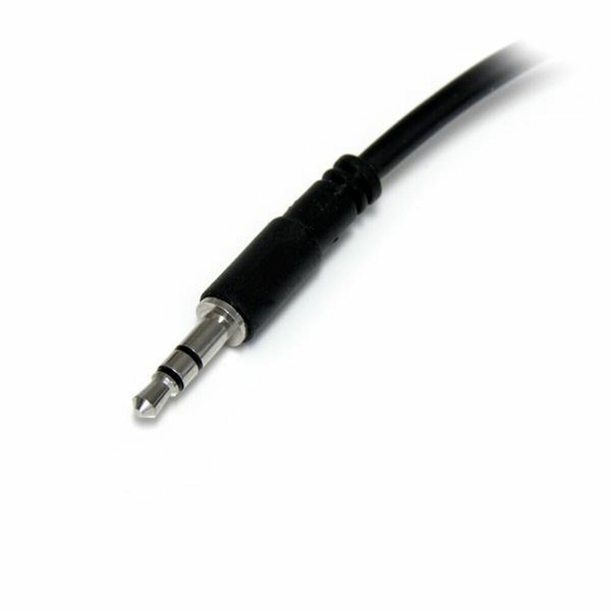 Adaptador Áudio Jack Startech MUY1MFFS             Preto 0,2 m