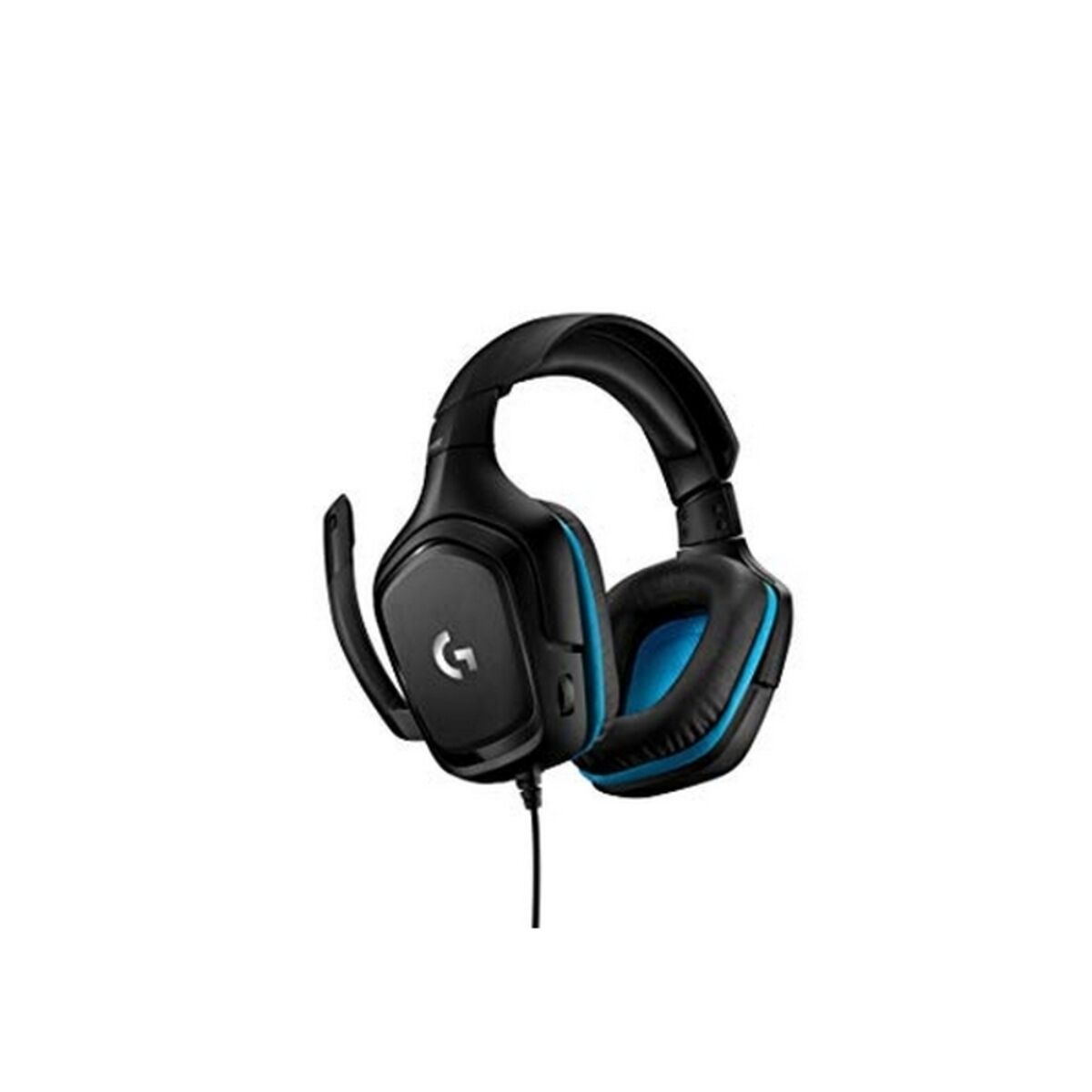 Auriculares com microfone para Vídeojogos Logitech 981-000770 Azul Preto