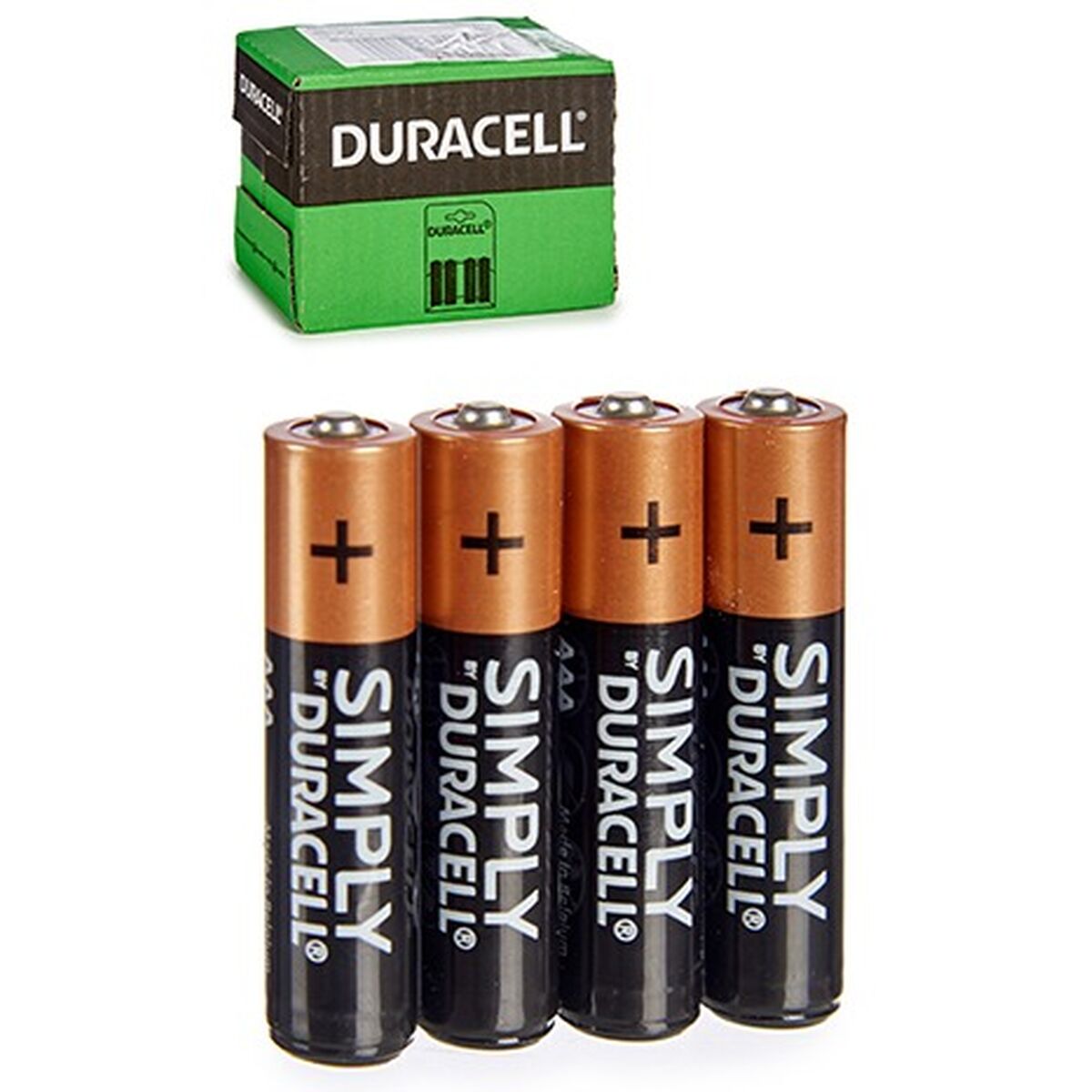 Pilhas Alcalinas LR03 DURACELL (10 Unidades)