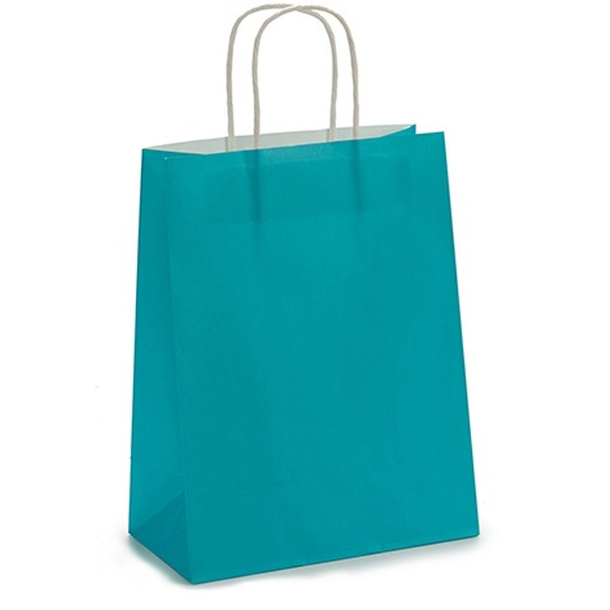 Set de Bolsas Papel Azul 11 x 36 x 21 cm (12 Unidades)