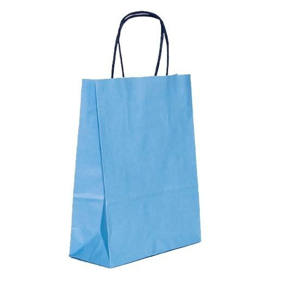 Sacos Fama 26 x 10 x 35 cm Azul Papel Com pegas 25 Unidades